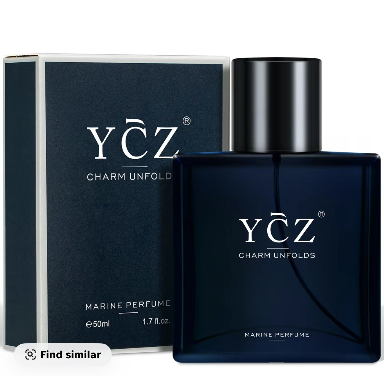 YCZ midnight marine cologne long lasting men . Perfume men.s cologne men’s Gift 1.7 oz (50ml